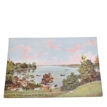 Postcard Hancock Maine Glimpse of the Taunton River Scene Vintage Unposted - $2.97