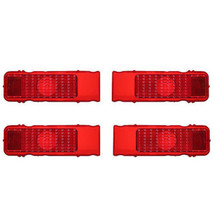 68 Chevrolet Chevy Camaro RS Rear Red Tail Brake Light Lenses Pair L &amp; R... - $35.56