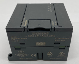 Siemens 6ES7 241-1AA22-0XA0 Simatic EM 241 Modem Expansion Module  - $50.85