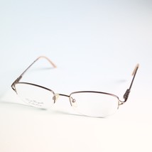 Port Royale Collection Silver Dollar 51-19 135 half rim eyeglasses frame N14 - $29.69