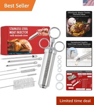 Juicy Meat Injector Kit - 304 Stainless Steel, 4 Needles, E-Book, Spare ... - $60.00