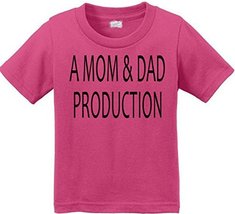 VRW A Mom and dad Production Toddler T Shirt Unisex Child T-Shirt - Birthday Bab - £12.60 GBP