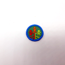 Girl Scout Badge Patch Colorful People Tree Initiative Fun Patches - $1.48