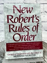The New Robert&#39;s Rules of Order Hardcover Dust Jacket - £6.13 GBP