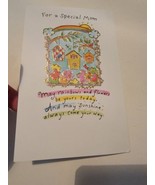 Happy Mothers Day Greeting Card For A Special Mom Rainbows Sunshine  - £7.64 GBP