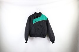 Vtg 90s Arctic Cat Womens L Distressed Spell Out Winter Snowmobile Jacket USA - £59.49 GBP