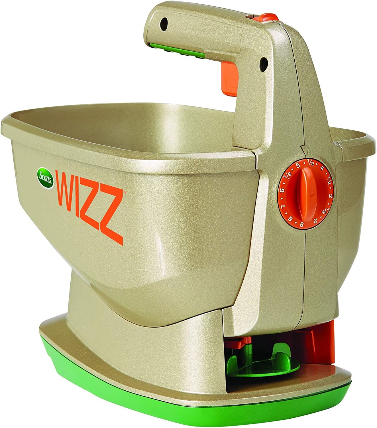 Scotts Wizz Ice, Seed, And Fertilizer Spreader Powered By A Battery. - $50.98