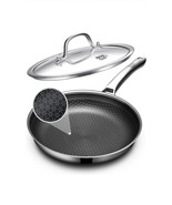12&quot; Induction-Compatible NonStick Frying Pan, Oven-Safe, PFOA-Free with Lid - $69.45 CAD