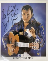 Honky Tonk Man Signed Autographed Glossy 8x10 Photo - COA/HOLO - $15.00
