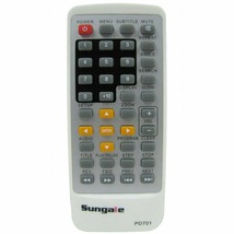 Sungale PD701 Factory Original Portable DVD Player Remote Control For PD701 - £6.49 GBP