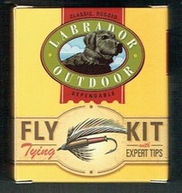 Labrador Outdoor Fly tying Kit With Expert Tips Fishing Angling Trout Fi... - $9.85