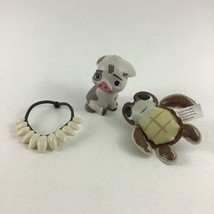 Disney Princess Moana Toddler Doll Accessories Lot Pua Figure Necklace Turtle - £19.42 GBP