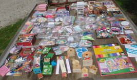 Large Lot Of Adult &amp; Children&#39;s Arts &amp; Crafts - Sewing, Painting, Bead - £43.45 GBP