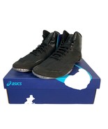 ASICS Wrestling Shoes Aggressor 5 Black Performance Sneakers Size 11 - $62.47 CAD