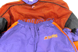 Vintage Pro Player Phoenix Suns Windbreaker Warm-up Suit NBA YOUTH XL Track Suit - £193.84 GBP