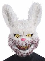 Creepy Horror RABID BUNNY KILLER RABBIT MASK Halloween Monster Costume A... - £21.12 GBP