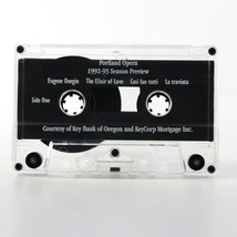 Portland Opera 1992-93 Season Preview (Cassette Tape, Key Bank of Oregon) - $10.68