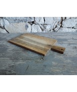 Antique Primitive Cutting Board, Rustic Bread Board of 19th. - $74.51 CAD