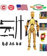 Titan 13 - Pre-Assembled 3D Printed Action Figure with Customizable Feat... - $350.61 MXN