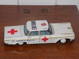 Vintage Ambulance Tin Friction Toy Car. ASC Japan - €37,99 EUR