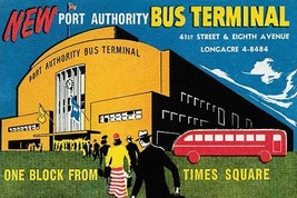 New Port Authority Bus Terminal 20 x 30 Poster - $25.98