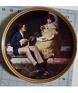 Norman Rockwell Knowles Rediscovered Women 3rd Collector Plate Pondering... - $19.99