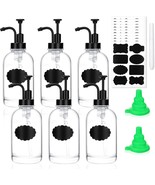 6 Pieces Coffee Syrup Dispenser 16.9 Oz/ 500 Ml Glass Coffee Syrup, Matt... - $51.95