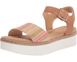 Clarks Women Platform Ankle Strap Sandals Lana Shore Size US 9M Light Ta... - £38.92 GBP