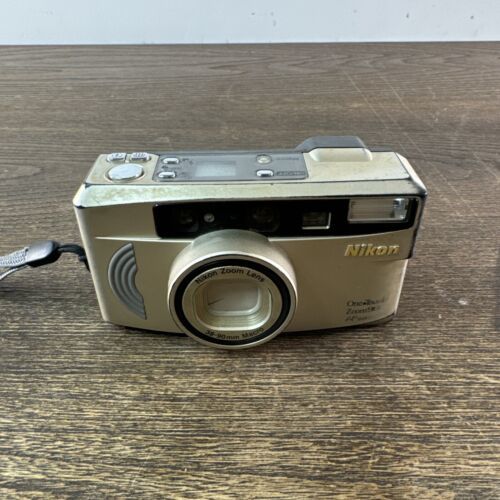 Nikon One Touch Zoom 90S AF Quartz Date 35mm Point & Shoot Film Camera - $37.18