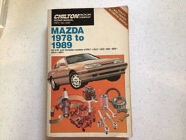 MAZDA SHOP MANUAL SERVICE REPAIR CHILTON BOOK HAYNES 1989-1978 - $19.79