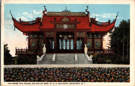 Japanese Tea House, Estate of MRS. O.H.P. Belmont Newport Rhode Island PM 1921 - £7.40 GBP