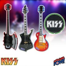 KISS Musical Instrument Shaped Coasters Set of 4 - $545.66 MXN