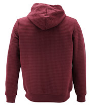 Men&#39;s Quilted Athletic Soft Lightweight Fleece Zip Up Hoodie Sweater Jac... - £15.56 GBP