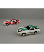 Lot (2) Tyco Nite Glow Corvette Slot Cars - $741.37 MXN