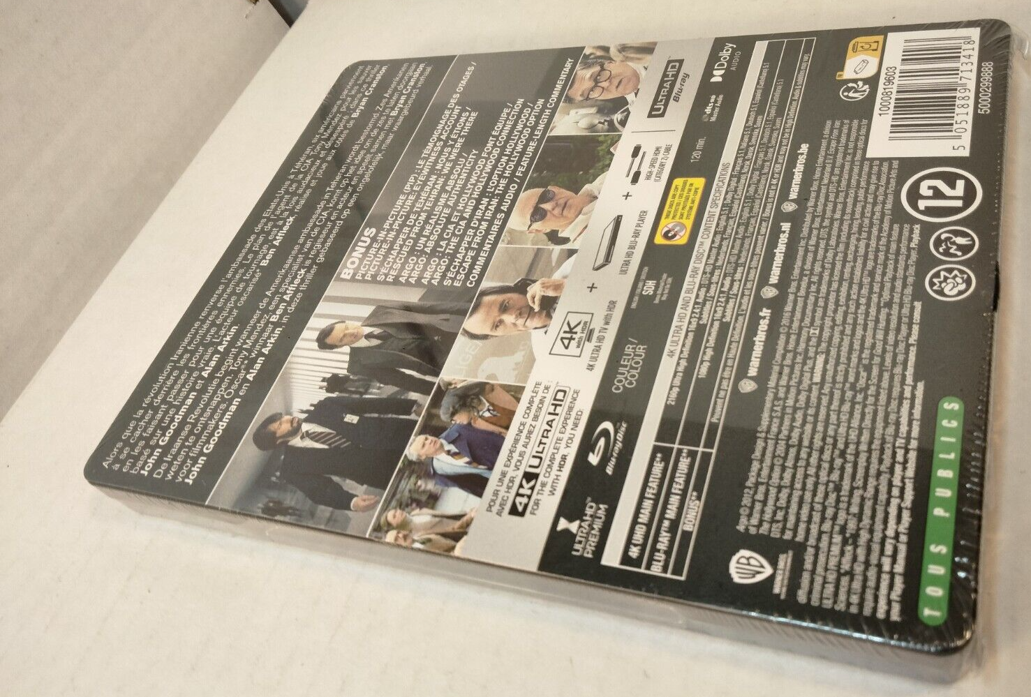 Argo  4K UHD/Blu-ray Steelbook - EU IMPORT - NEW - Box Shipping with Tracking Item image 12