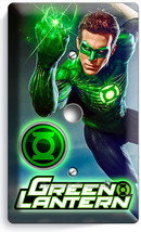 Green Lantern Superhero Earth Guardian Ring Light Dimmer Cable Wall Plate Decor - $9.99