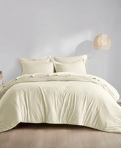 Oeko-Tex Clean Spaces 5-PC. Twin Comforter Set Bedding: Twin/Bone White - £65.77 GBP