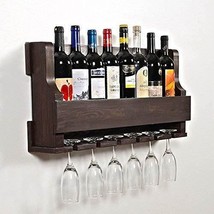 Wine Rack Gloss Holder Wall Mounted Wine cabinet 60 by 45 cm - £265.84 GBP