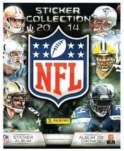 VINTAGE 2014 NFL Sticker Collection Book Panini - £7.63 GBP