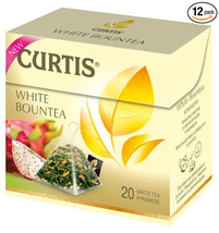 CURTIS White Tea White Bountea Sealed 12 BOXES of 20 Pyramids Each US Seller - £38.94 GBP