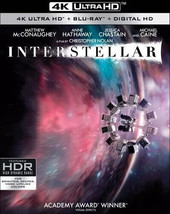 Interstellar with Slipcover (4K Ultra HD, 2014) SEALED - $36.62