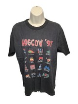 1997 Moscow Womens Medium Gray TShirt - £15.33 GBP