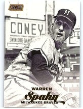 2017 Topps Stadium Club Gold Foil #205 Warren Spahn NM-MT Braves ID:17360 - £1.97 GBP