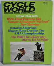 Cycle World Motorcycle Magazine January 1972 U.S. Carlsbad Grand Prix Motocross - £14.48 GBP