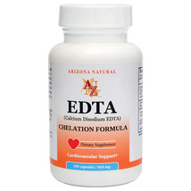 Arizona Natural EDTA Chelation Formula, 600 mg, 100 Capsules - £18.14 GBP