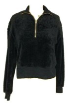 Material Girl Woobie Sweater with Zip Black, L - £23.64 GBP