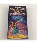 Disney Sing Along Songs VHS Tape Friend Like Me Volume Eleven Aladdin Vi... - $278.42 MXN