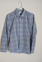 Hyden Yoo New York Light Weight Cotton Plaid Blue Lightweight Medium Men&#39;s - $275.67 MXN
