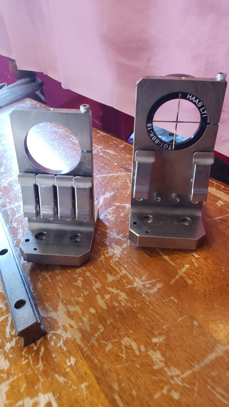 RARE HAAS Laser Sight System Beam Bender w/ Mount Alignment Target TGT ...