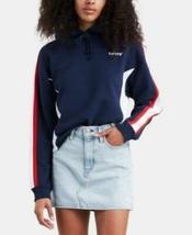 Levis Cropped Color blocked Hoodie - M/Colorblock Navy - £22.45 GBP